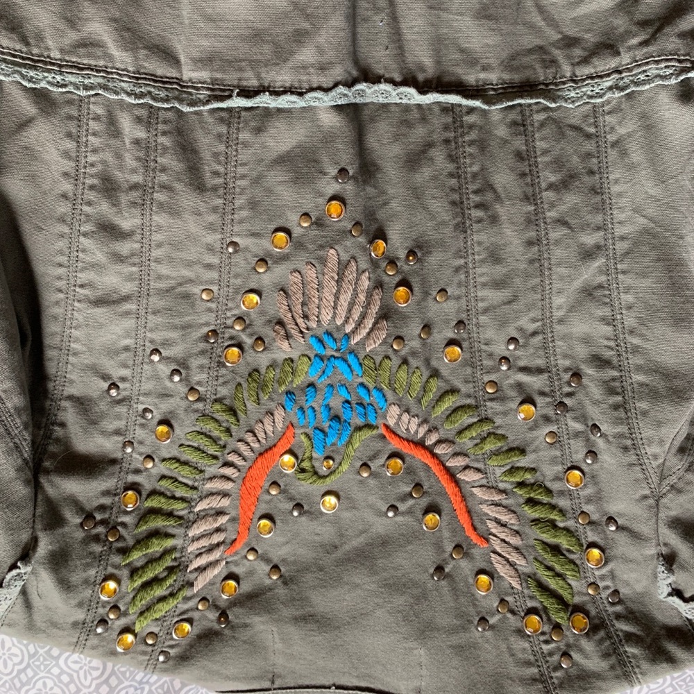 Miss Me military style jacket